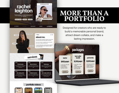 IOS CORE UGC - Porfolio Templates