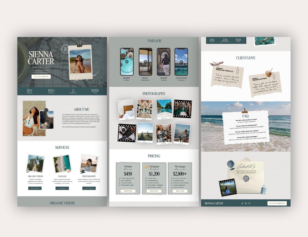 UGC Porfolio -Travel